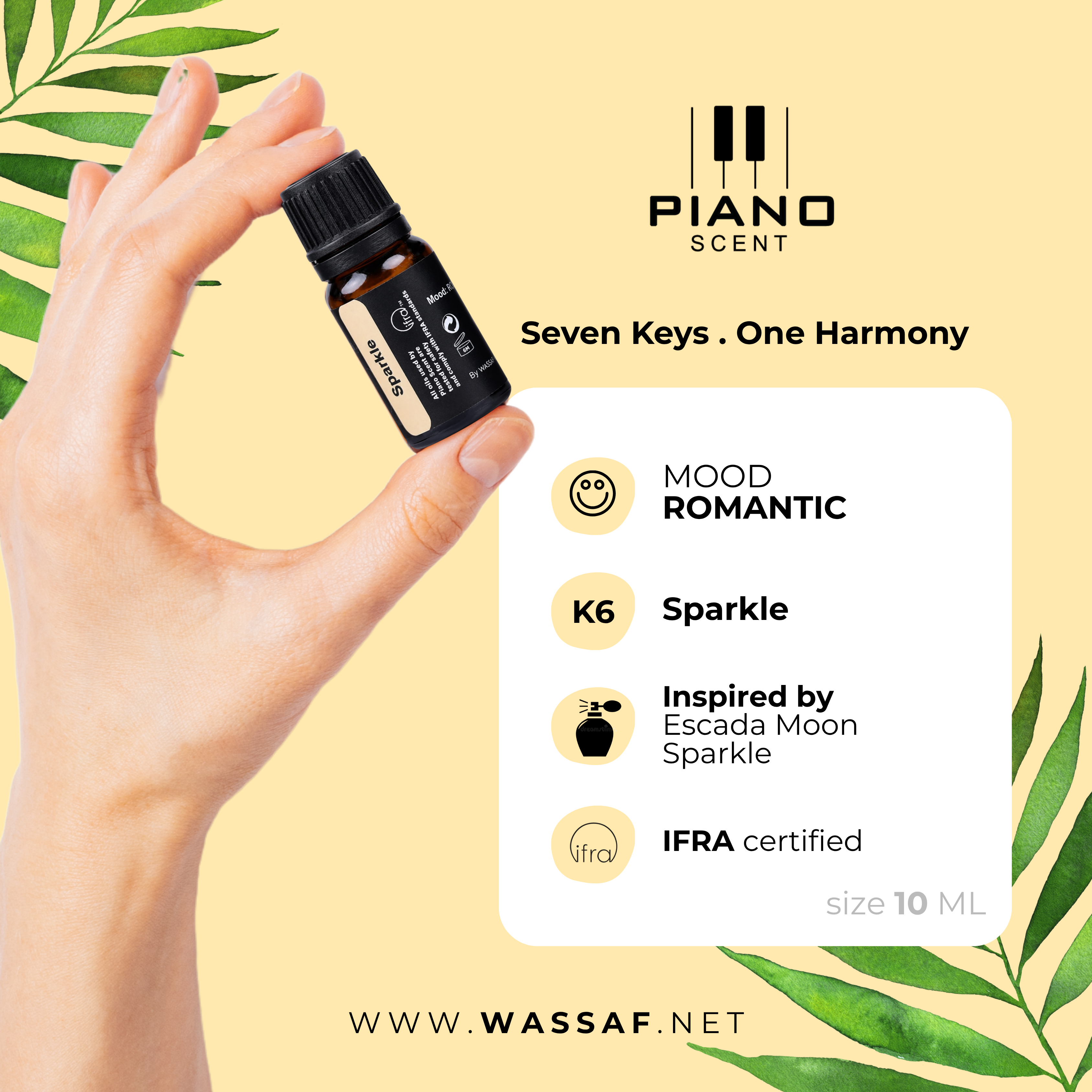 piano scent OIL  | Sparkle k6