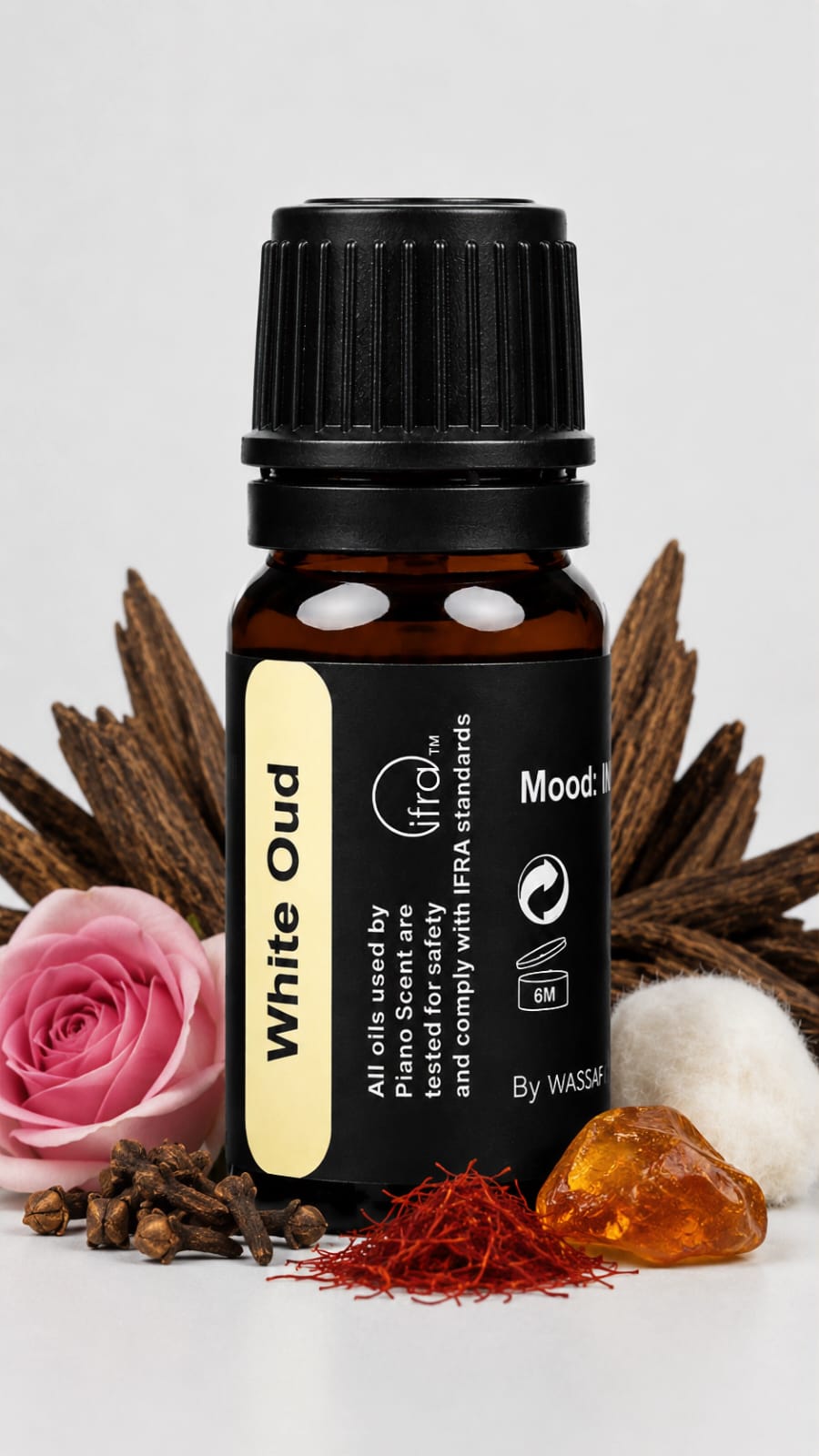 piano scent OIL  | White Oud  k3