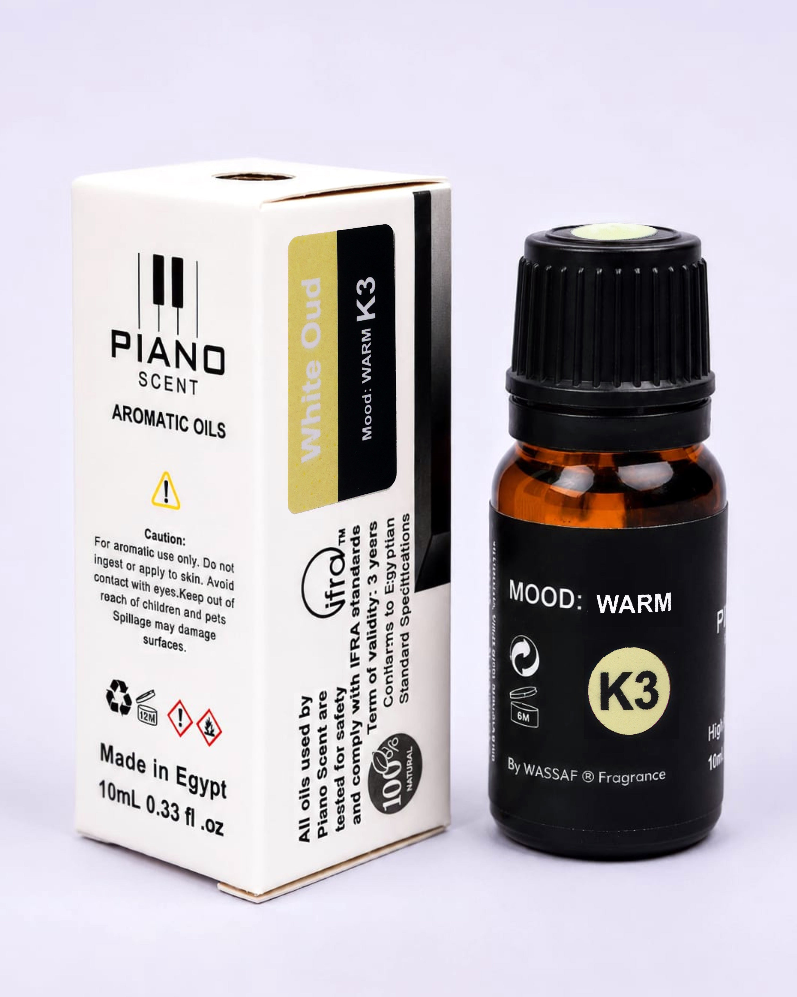 piano scent OIL  | White Oud  k3